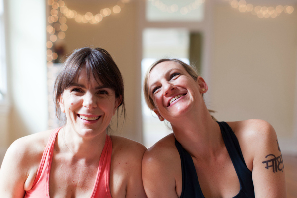 Jessica Blanchard and Mikhayla Anderson, Yoga Teachers