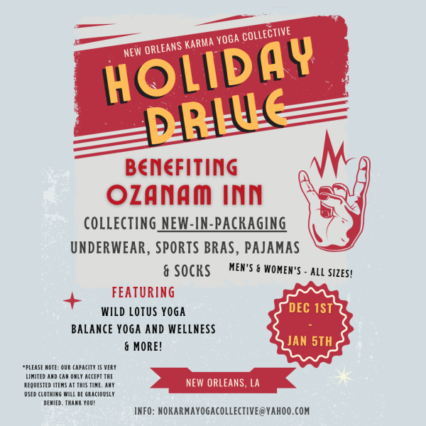 Holiday Clothing Drive Flyer
